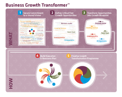 Business Growth Transformer diagram